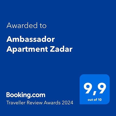 Ambassador Apartment Задар Экстерьер фото