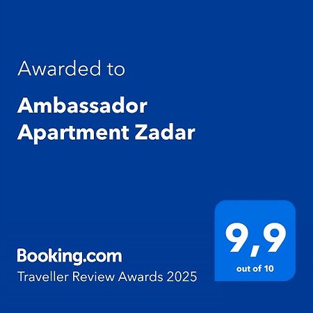 Ambassador Apartment Задар Экстерьер фото